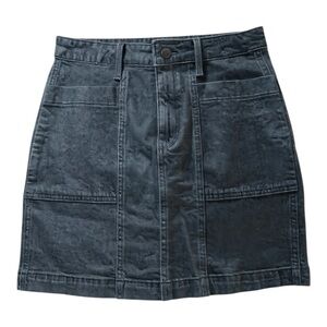 OLD NAVY Black Jack denim mini jean skirt - utility pocket- women’s size 4